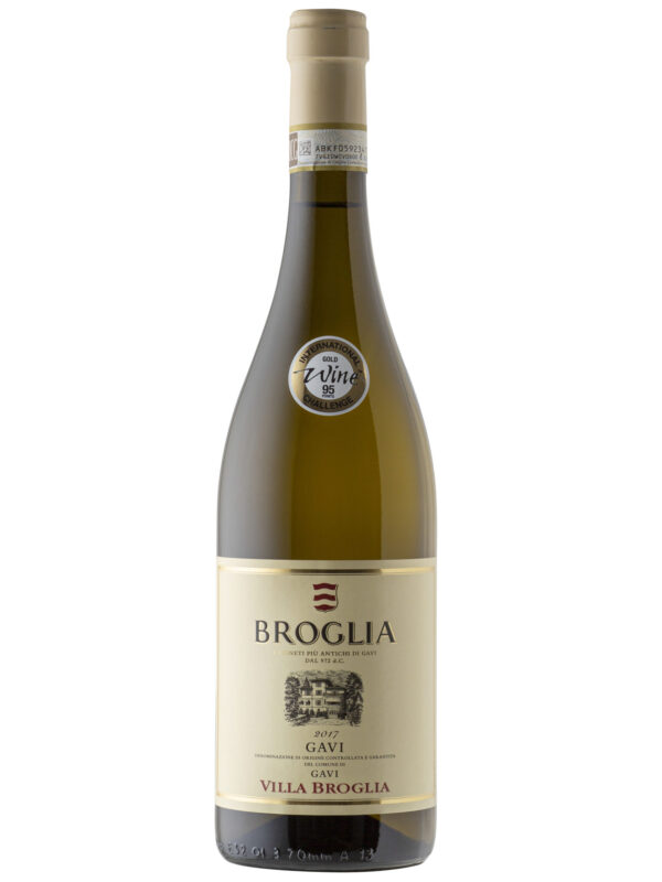 Villa Broglia Wine Bottle.
