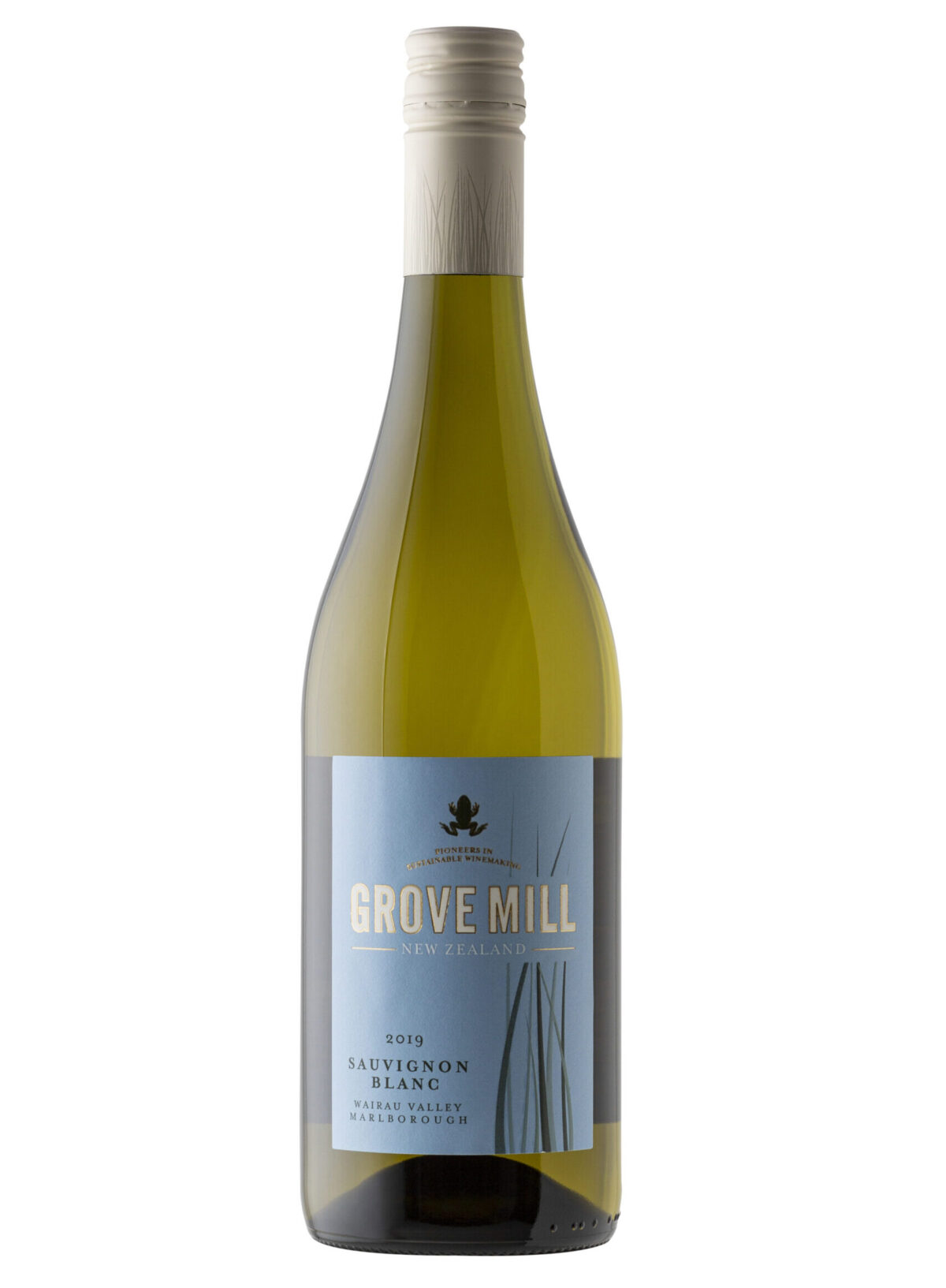 Grove Mill Wine bottle.