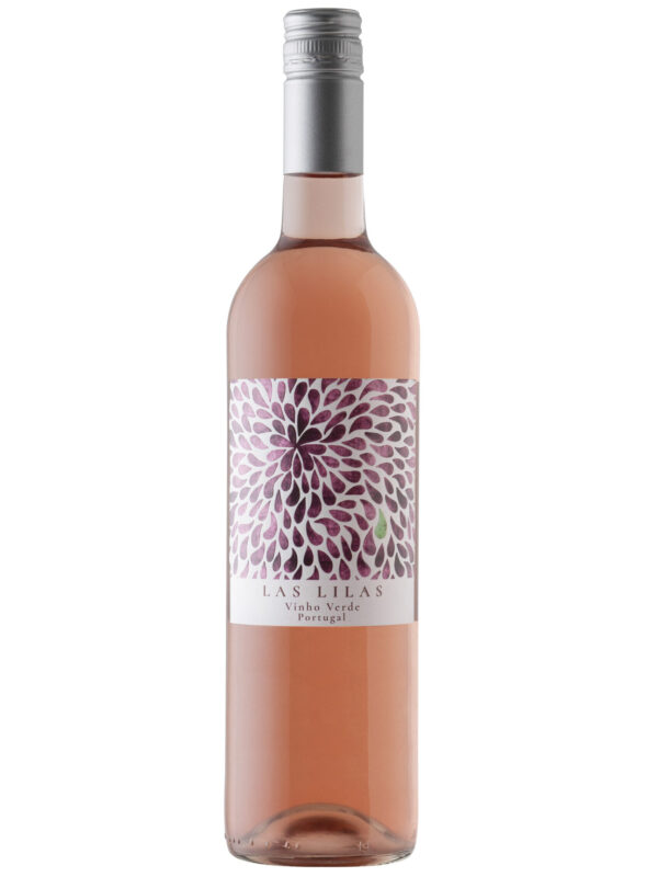 Las Lilas Rose Wine Bottle.