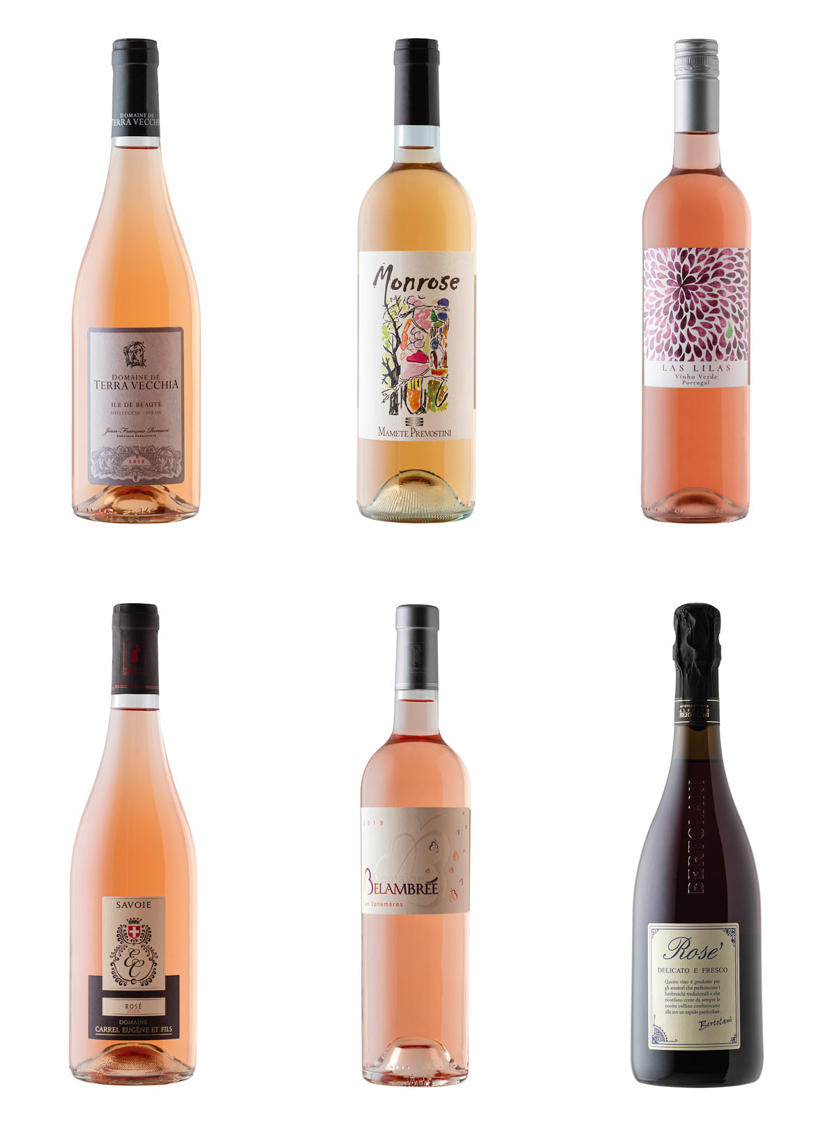 Rose Wine Collection.