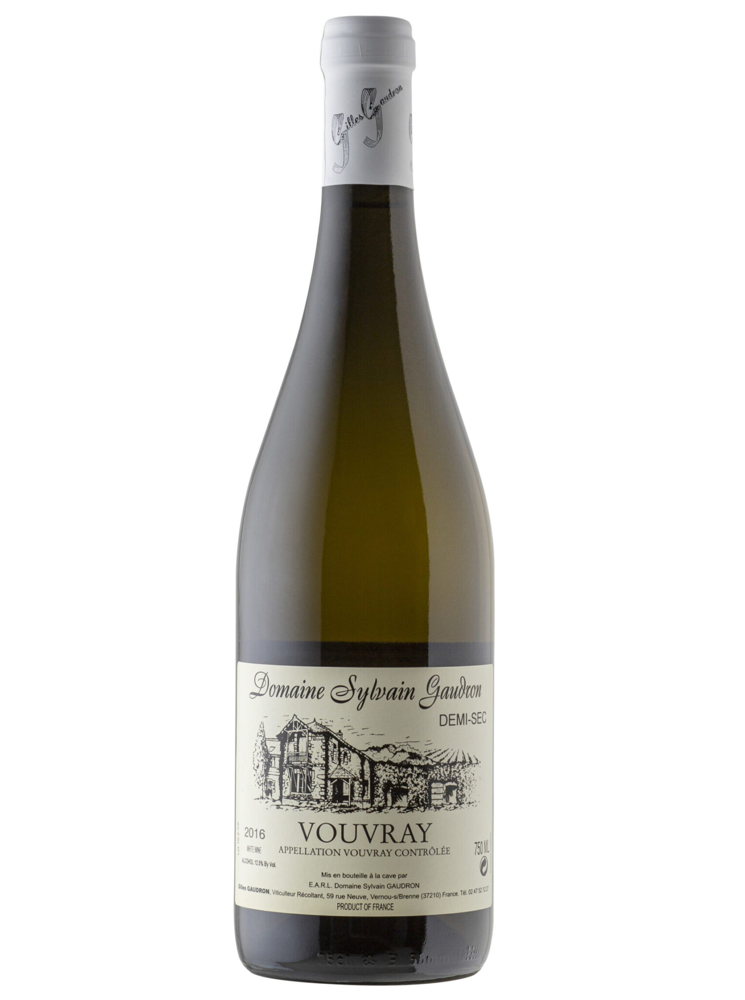 Domaine Gaudron Vouvray Demisec (Loire valley, France) Wines 2 Door